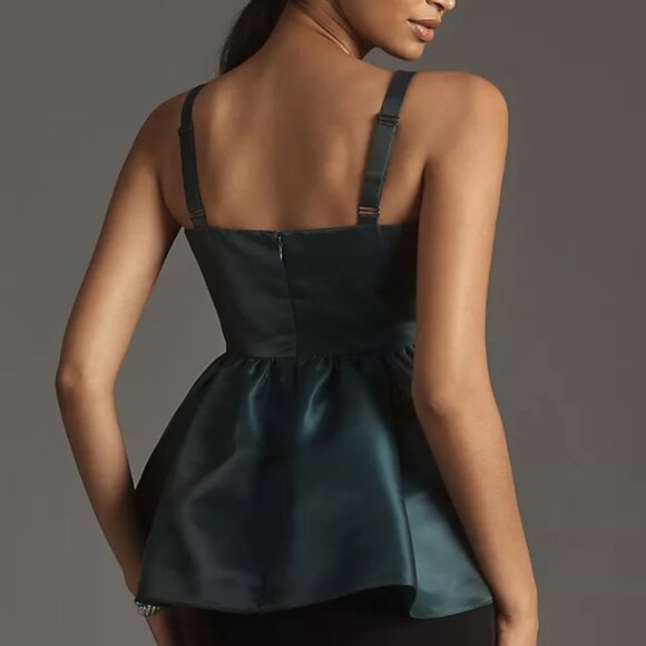 Anthropologie Mare Mare Square-neck Babydoll Top (New XL) - Picture 3 of 4